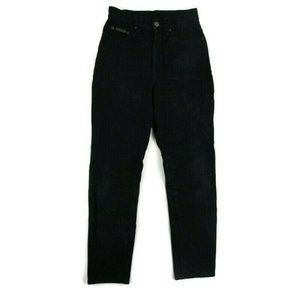 New York Jeans Womens Skinny Leg Black Denim 100% Cotton Size 2P